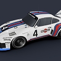 Porsche 935 sports car Super Racing Luxury Car Super sports car Low Face Number Low Model Simple Model Game Sub-era Film and Television Super Realism 3d model