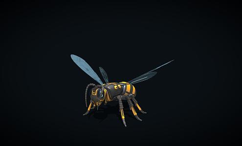 Machine Wasp 3d model