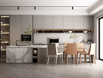 Modern Restaurant Nakajima Wine Cabinet Refrigerator 3d model