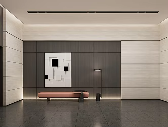 Modern Leisure Area 3d model