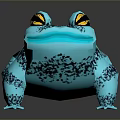 Frog Poison Frog Game Frog Reptile Cold Blooded Animal Reptile 3d model