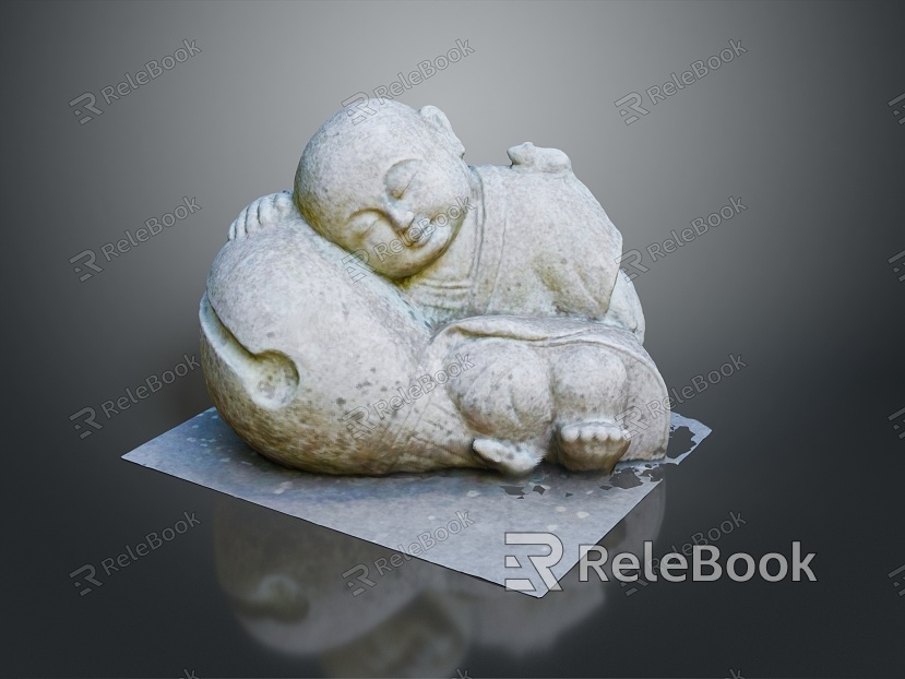 monk, small monk, monk, monk, monk, monk, Taoist priest, ancient male, ancient man, ancient figure model