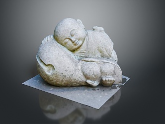 monk, small monk, monk, monk, monk, monk, Taoist priest, ancient male, ancient man, ancient figure 3d model