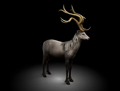 Deer Elk Bucks Quadruped Animals Christmas 3d model Deer Elk Bucks Quadruped Animals Christmas 3d model