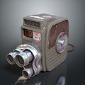 VCR Camera TV Camera CCTV Camera Panasonic Camera Professional Camera 3d model