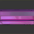 Nintendo Game Boy Handheld Electronic Gaming Console With Gradient Pink Purple Design And Orange Screen