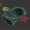 Advanced VR Headset With Wireless Controllers For Immersive Virtual Reality Experience