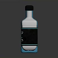 Tipsy Owl Blue Liquid Refreshing Drink In Stylish Bottle For Enjoyment