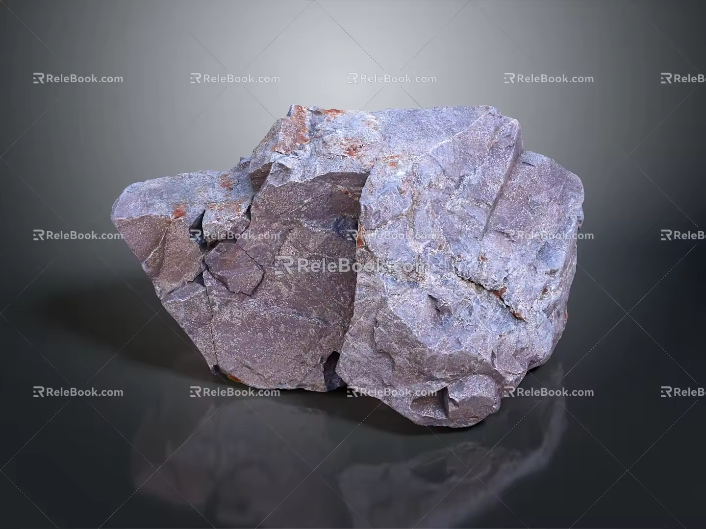 Rock Block Rock Block Rock Specimen Boulder Big Stone Block Rock Stratum Rock Stratum Rock Stratum Rock 3d model
