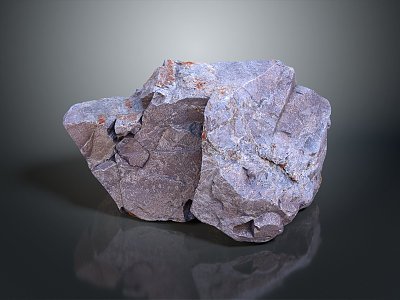 Rock Block Rock Block Rock Specimen Boulder Big Stone Block Rock Stratum Rock Stratum Rock Stratum Rock 3d model