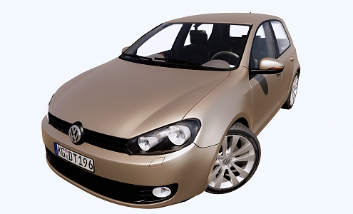 Hyundai Car Golf Car 3d model