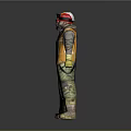 Game and Movie Characters Various Occupational Roles With Different Uniforms And Attire 3D Rendered Models