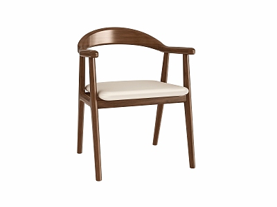 New Chinese Dining Chair 3d model