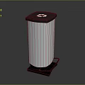 Miscellaneous bucket outdoor miscellaneous bucket public miscellaneous bucket classification miscellaneous bucket 3d model