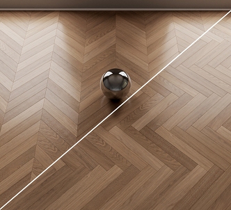 Modern Flooring Wood Flooring 3d model