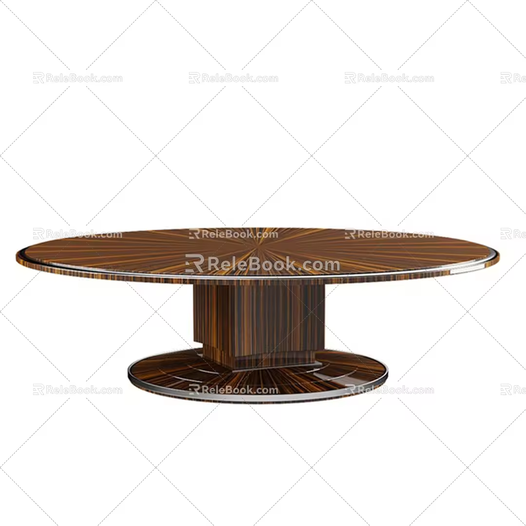 Modern Dining Table Center Table 3d model