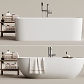 Bathtub combination 3d model