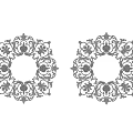 Hardware engraved pattern 3d model