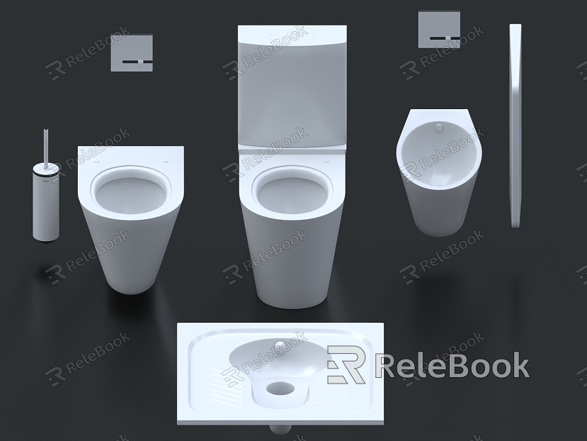 Toilet Toilet Toilet Toilet Brush Urinal Squat Urinal Bathroom Small Toilet Sensor model