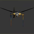 Golden Armored Mythical Warrior With Glowing Blue Wings And Staff