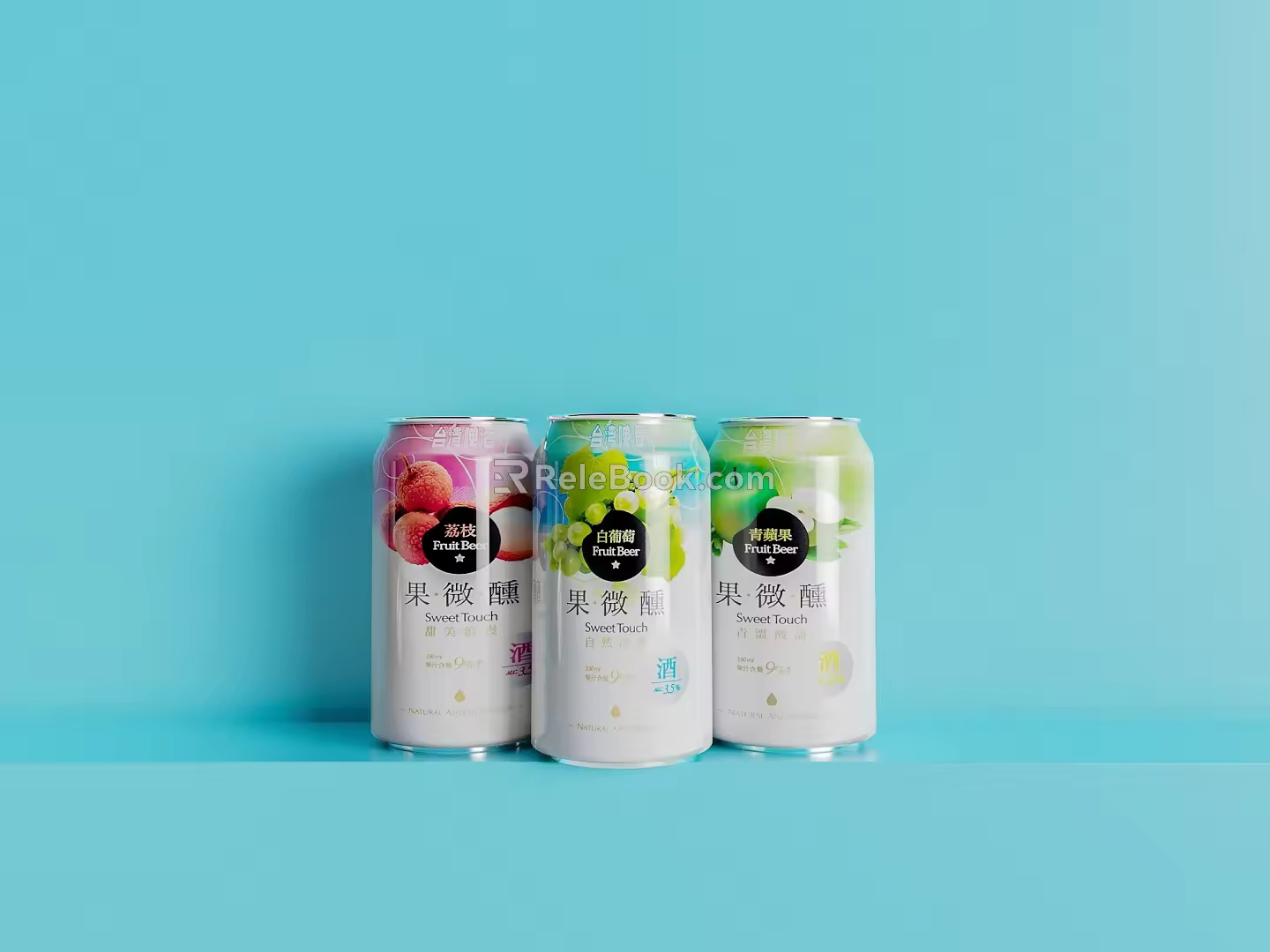 Beverage juice soda 3d model