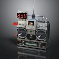 Remote control aircraft remote control audio remote control electronic remote control electrical remote control digital accessories 3d model