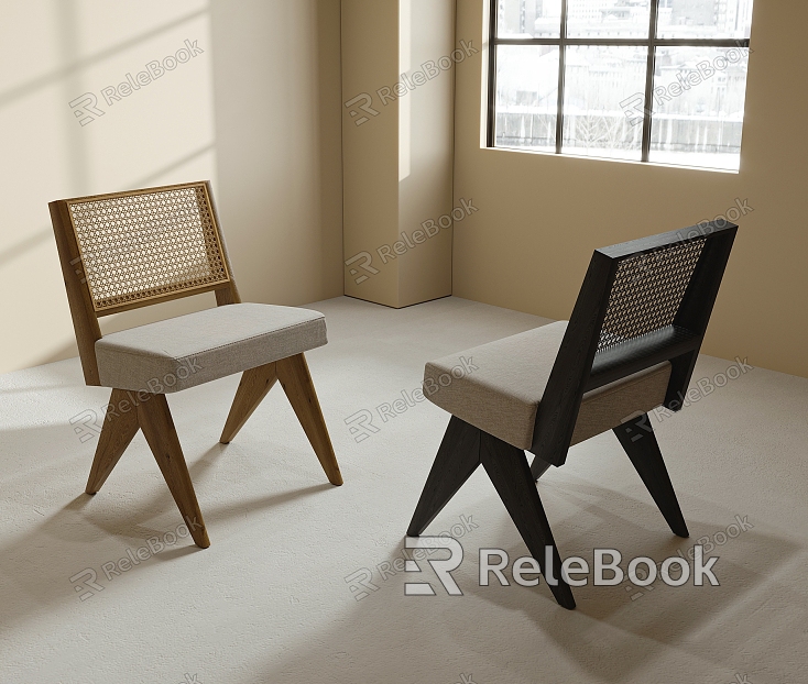 Dining Chair Single Chair Leisure Chair model