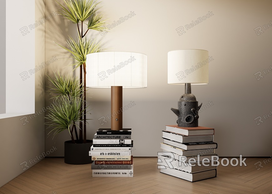 Modern table lamp model