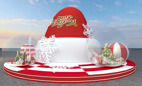 Christmas Activities Meichen 3d model