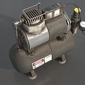 Heavy Duty Industrial Air Compressor with Steel Tank Pressure Gauge and Safety Valve