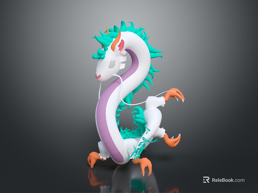 Modern Dragon Cartoon Dragon Animation Dragon Chinese Dragon texture