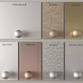 Modern Decorative Wall Panels With Metallic Textures And Silver Gold Rose Gold Color Options