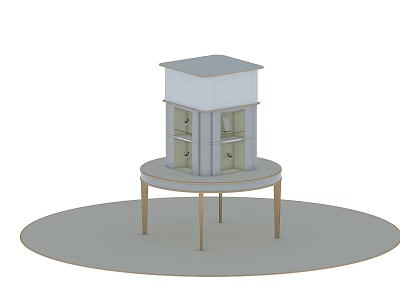 Booth mobile phone shelf high-light electronic products 3d model Booth mobile phone shelf high-light electronic products 3d model