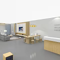 New Chinese Mobile Phone Store Smart Life Experience Store 3d model