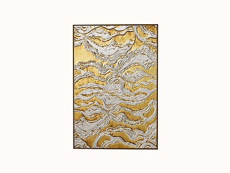 Modern Light Luxury Decorative Painting 3d model