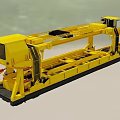 High Speed Rail Yellow Heavy Duty Track Laying Machine for Railway Construction