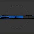 Blue Utility Knives With Ergonomic Non Slip Grip And Sharp Blades