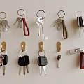 Fashionable Keychains With Various Designs And Different Styles For Daily Use