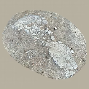 Modern Ground Rock Ground 3d model