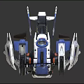 Modern Robot Warrior Robocop 3d model