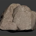 Rock Block Rock Block Rock Specimen Boulder Big Stone Block Rock Stratum Rock Stratum Rock Stratum Rock 3d model