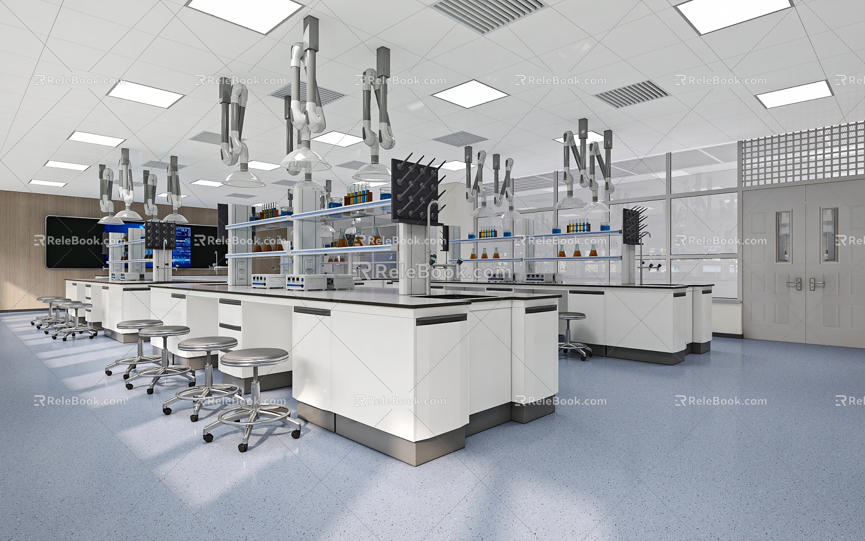 Laboratory 3d model