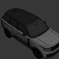 Modern Luxury Silver SUV with Sleek Exterior Design LED Headlights and Black Wheels