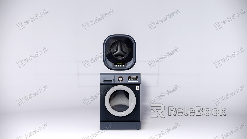 Modern washing machine model