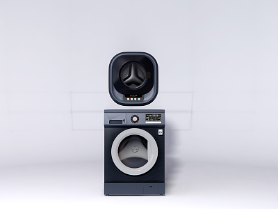 Modern washing machine model