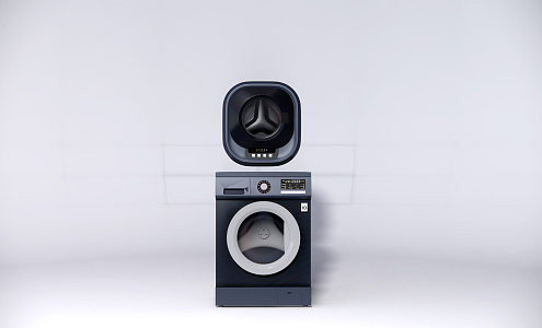 Modern washing machine 3d model