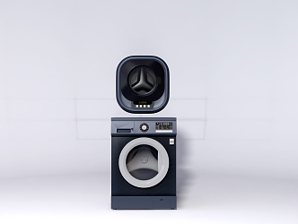 Modern washing machine 3d model