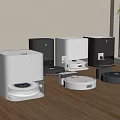 sweeping robot 3d model