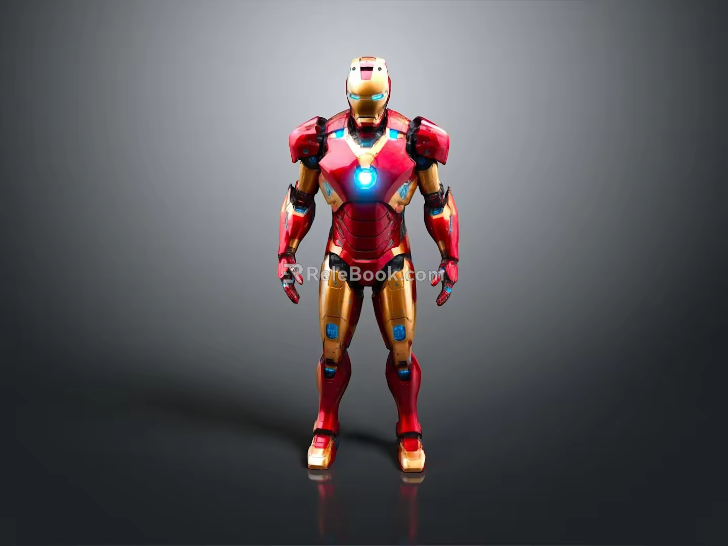 Iron Man Mech Warrior Machine Battlearm Mechanical Battlearm Machine Warrior Fighting Robot Games Robot 3d model