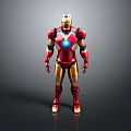 Iron Man Mech Warrior Machine Battlearm Mechanical Battlearm Machine Warrior Fighting Robot Games Robot 3d model